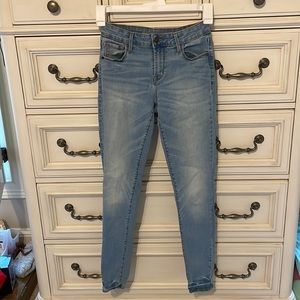 Size 2 blue jeans from old navy